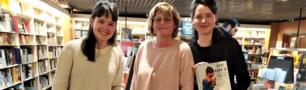 Signeersessie bij FNAC City 2 Brussel